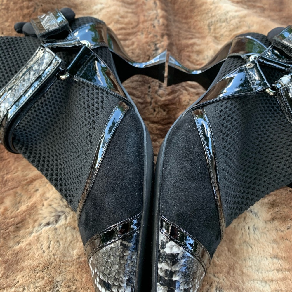Jeffrey Campbell Abate Fishnet Booties - Picture 7 of 13